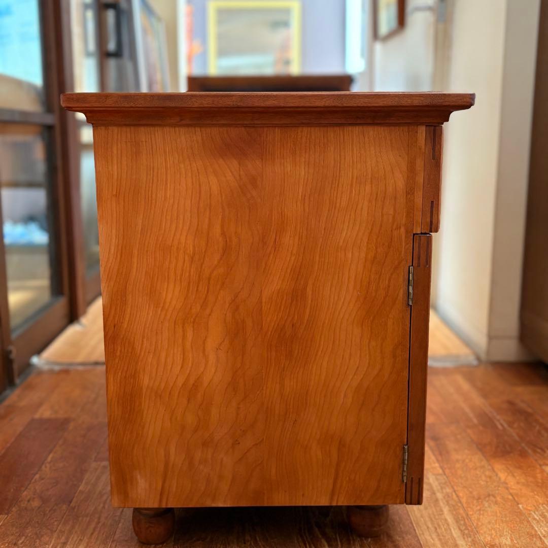 【ヴィンテージ収納棚】北欧 木製キャビネット 特注品 サイドボード アンティーク