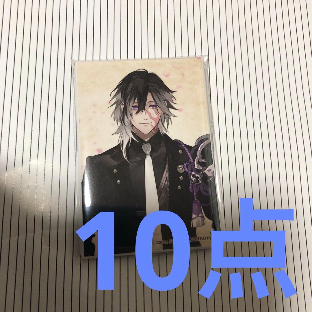 刀剣乱舞 跪坐 スクエア缶バッジ 実休光忠