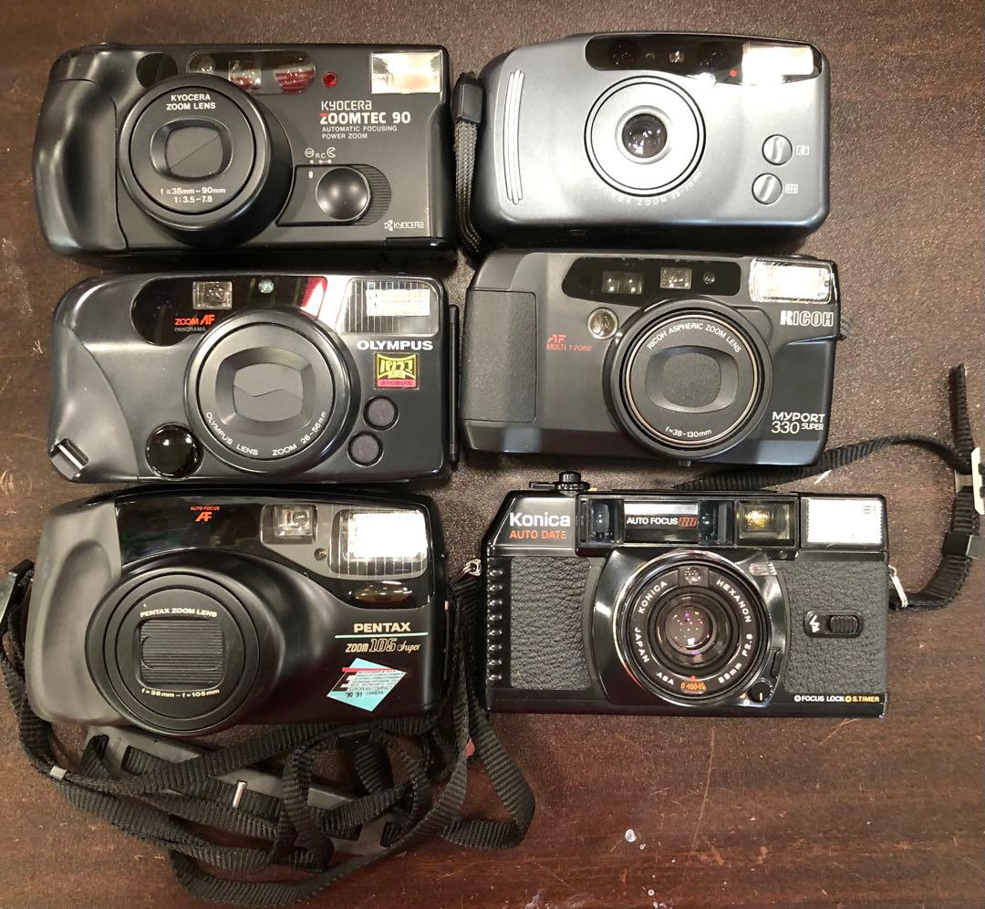 田中　コンパクトフィルムカメラ　6台まとめ売り　動作確認済み