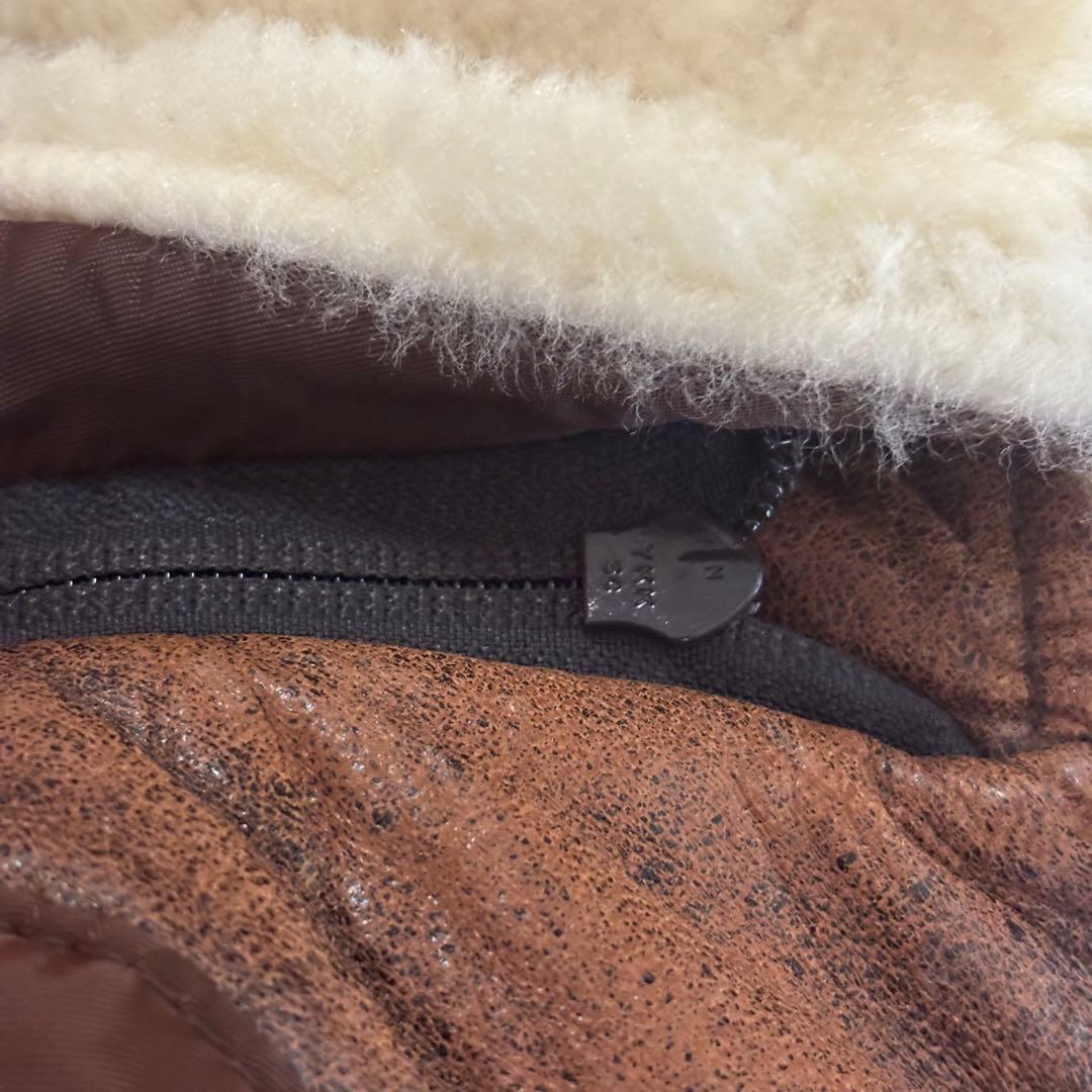 【かみさん】SubUrban A-2フライトジャケット　ブラウン　M