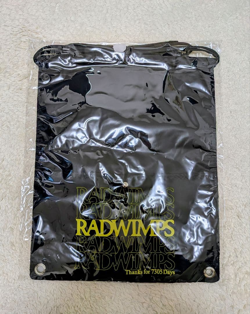 新品未開封 あにゅーナップサックおまけ付き RADWIMPS 20th バッグ