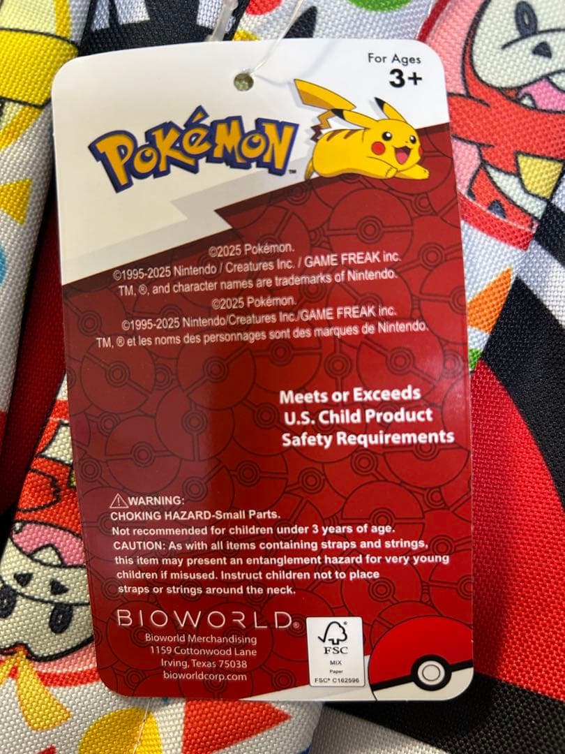 ポケモンピカチュウリュック 5点➕カードPokémon5PC SET➕cards