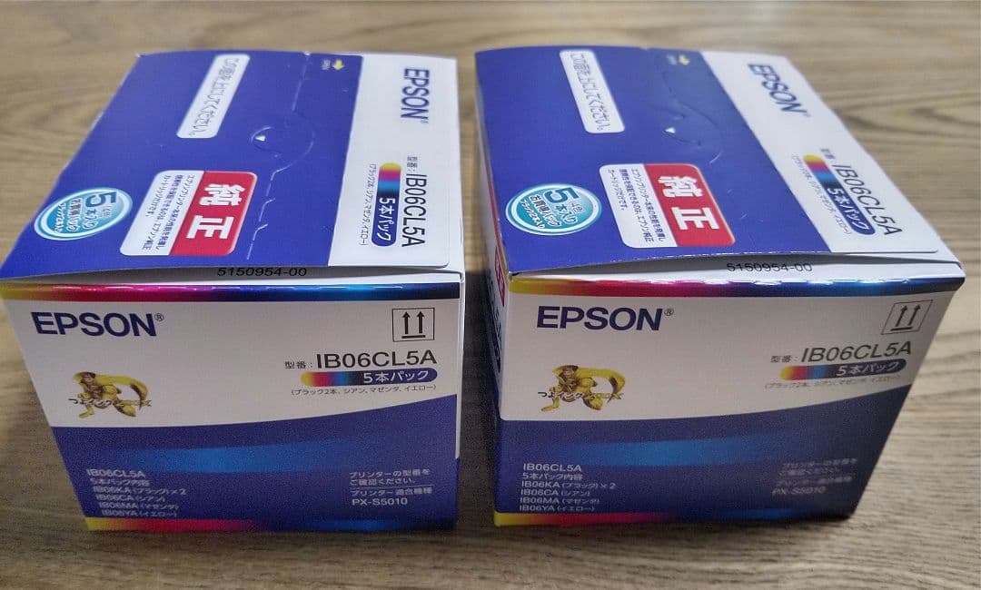 EPSON IB06CL5A 5本パック インクカートリッジ
