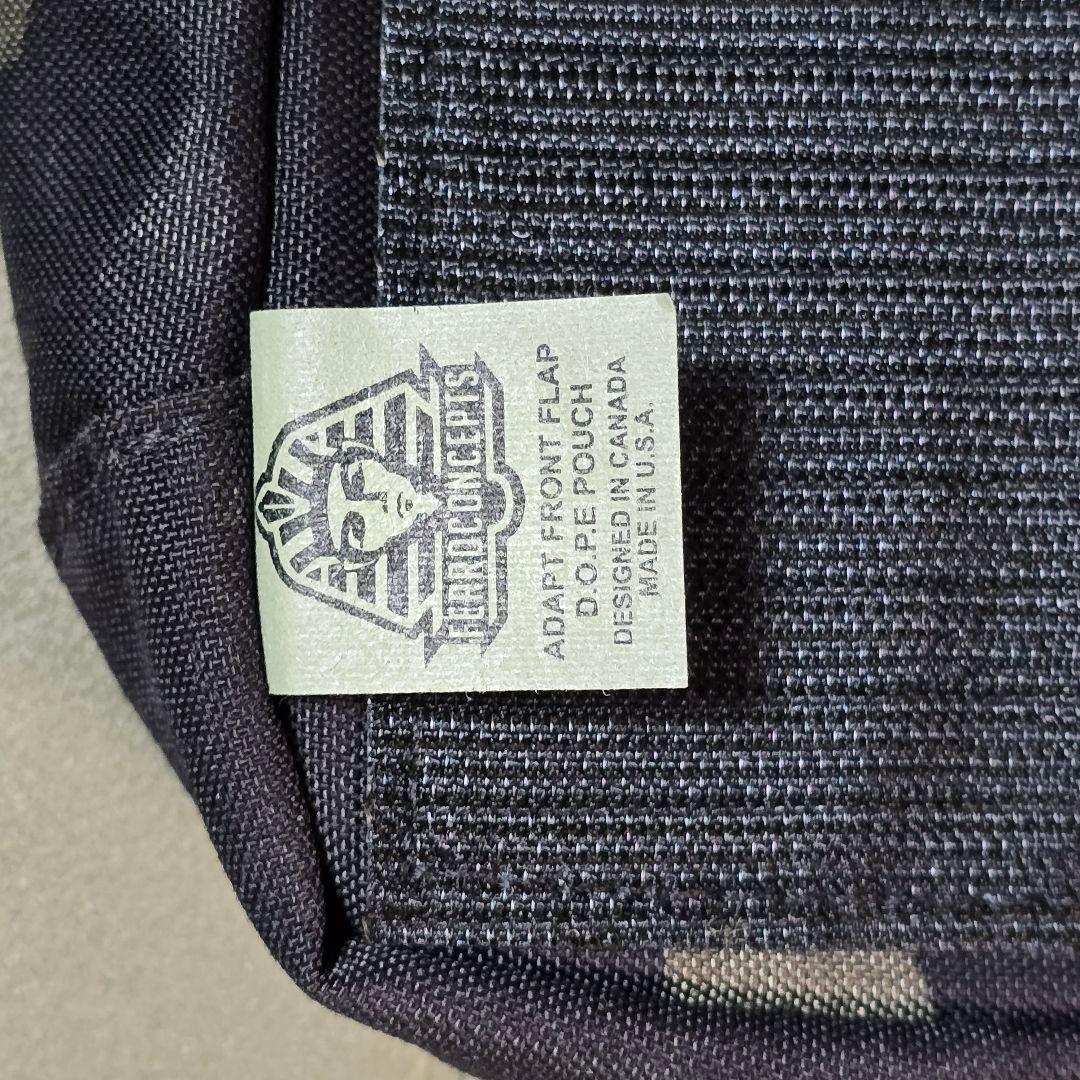 実物 FERRO Concepts  FRONT FLAP MCBK