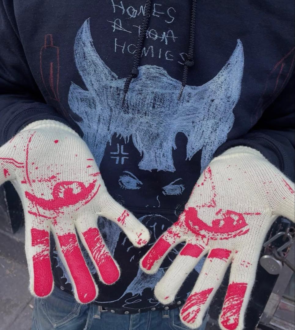 homies network 手袋　y2k wasted london