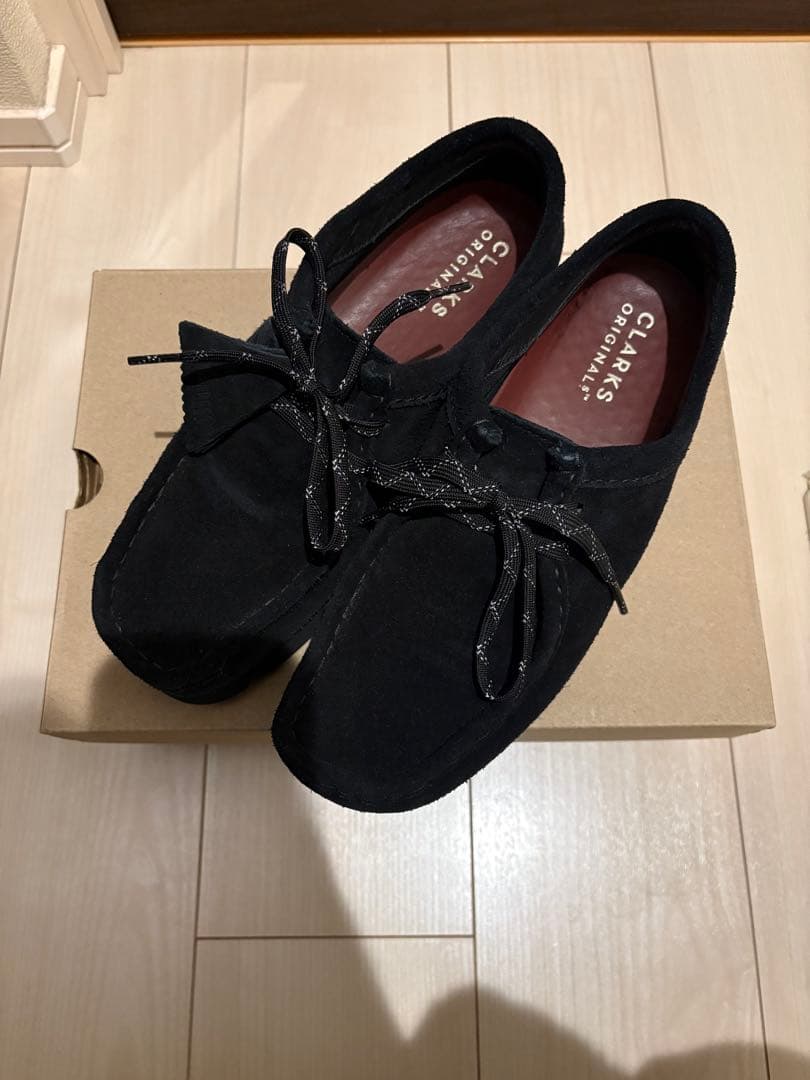 クラークス ワラビー GORE-TEX UK6 24.5cm