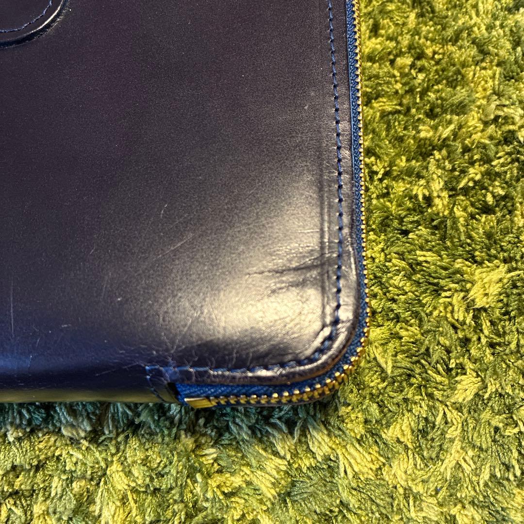 G*H様 グレンロイヤル　ブリーフケース　濃紺　パスケース付き