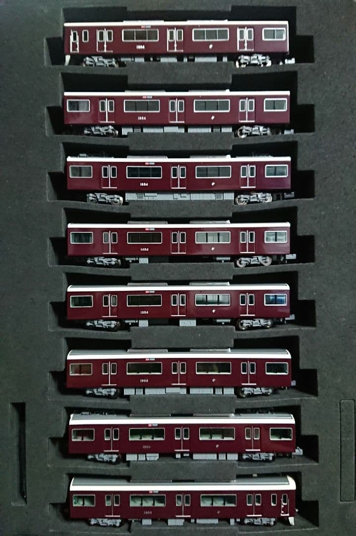 Nゲージ ポポンデッタ 阪急1300系 京都線 コアレスモーター化加工品