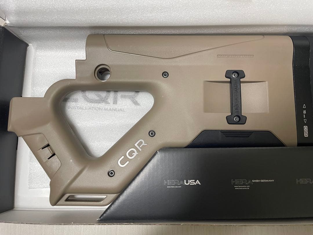 【実物】未使用 美品HERA ARMS AR15 CQR バットストック