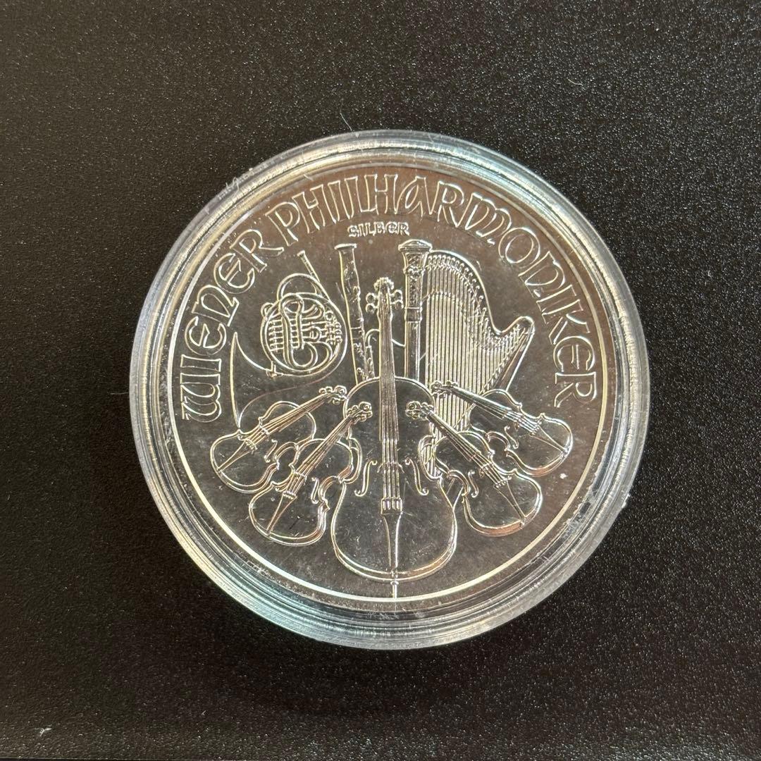 2020年　1オンス　銀貨　オーストリア　フィルハーモニー　ケース付き