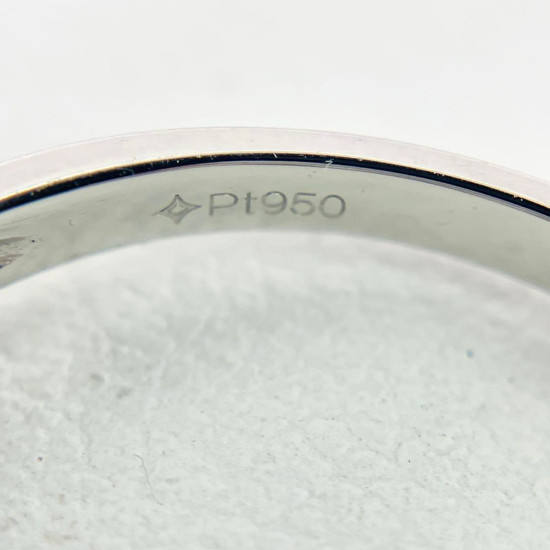 GSTV Pt950 リリーダイヤモンド 空中留め リング D:0.70 H&C