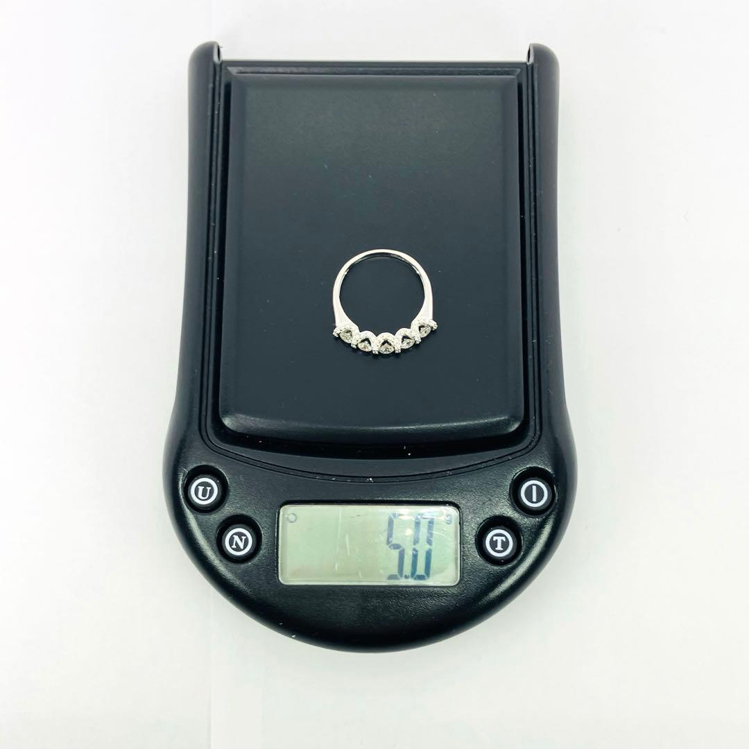 GSTV Pt950 リリーダイヤモンド 空中留め リング D:0.70 H&C