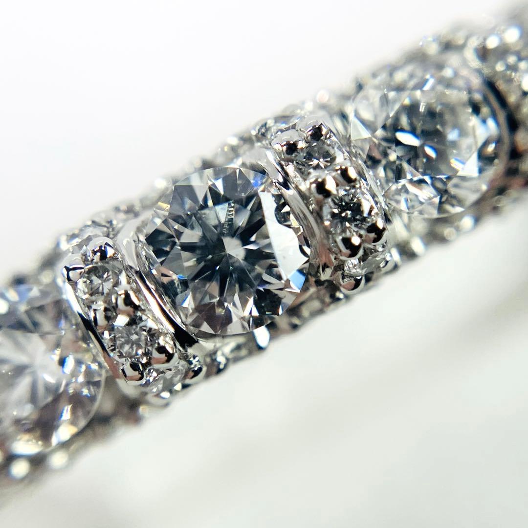 GSTV Pt950 リリーダイヤモンド 空中留め リング D:0.70 H&C