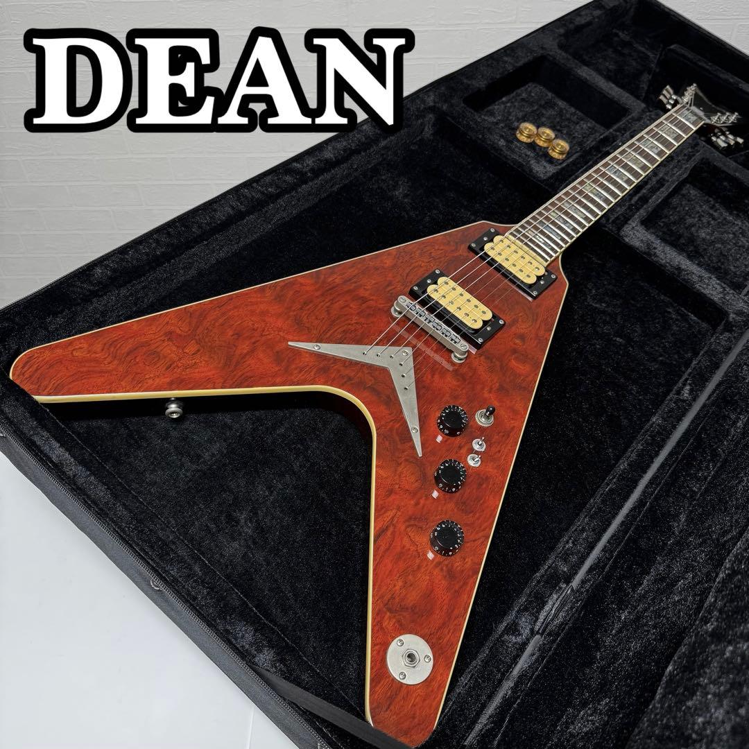 【美品】DEAN V Exotic Bubinga エレキギター フライングV