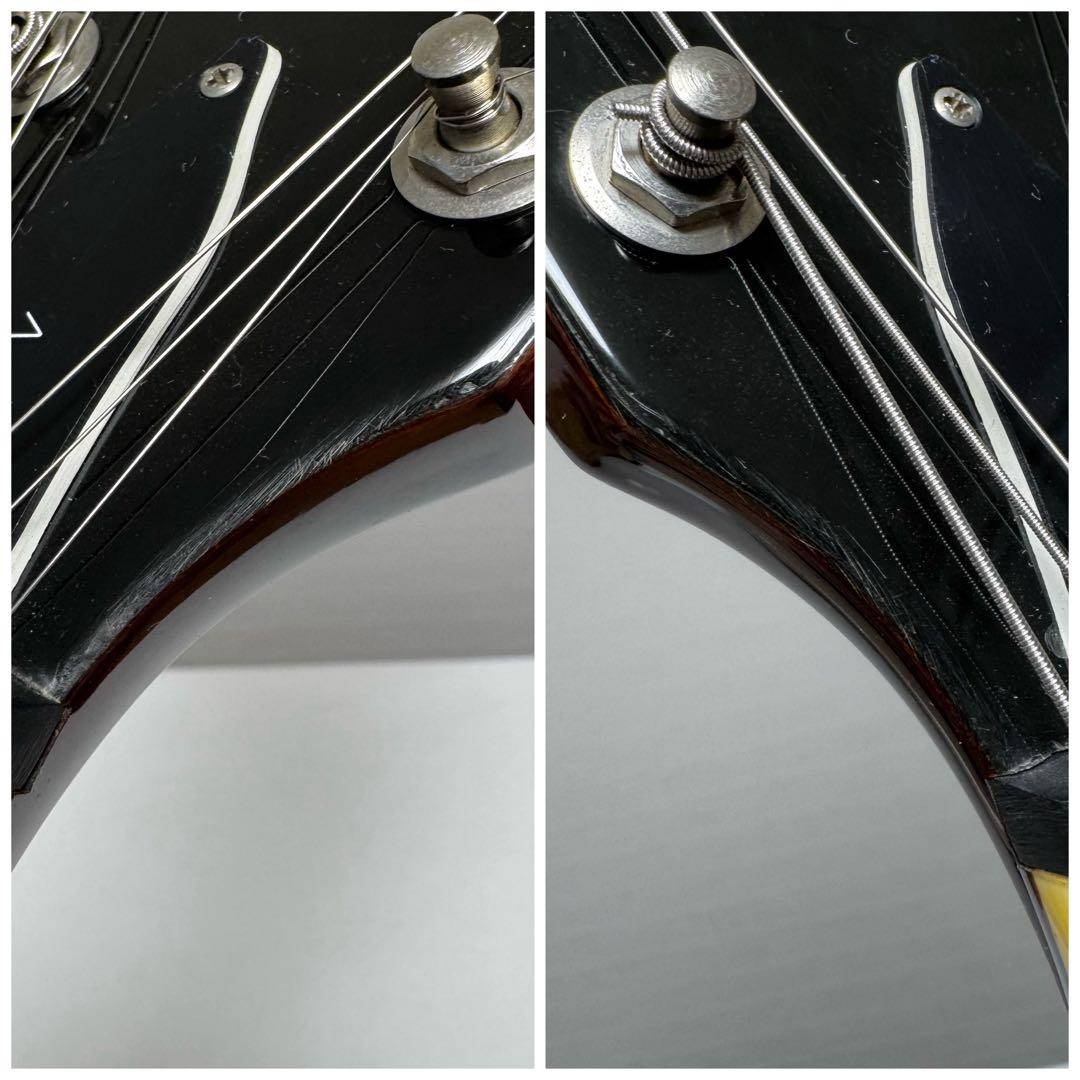 【美品】DEAN V Exotic Bubinga エレキギター フライングV