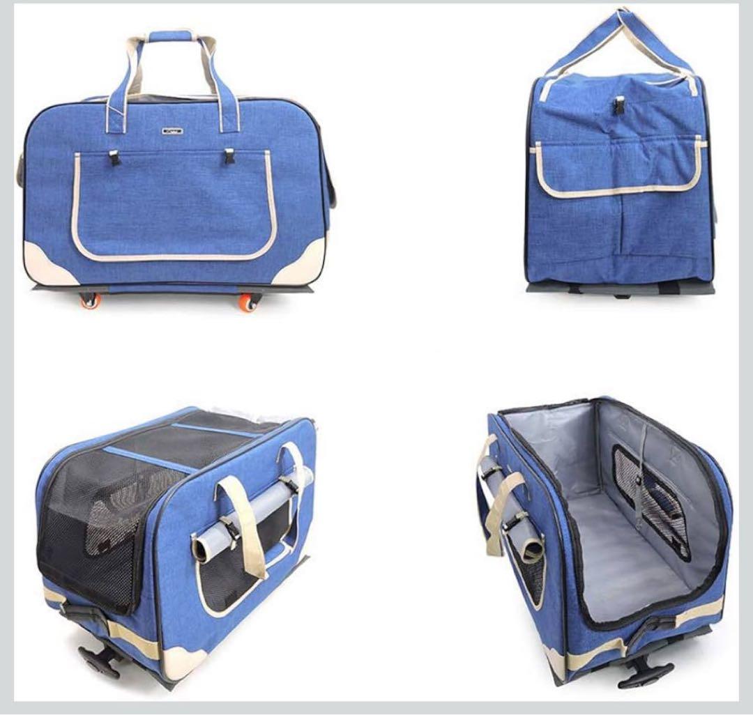 【ほぼ未使用】CHINSUKIDA ペットキャリーカート（中小型犬・猫用）