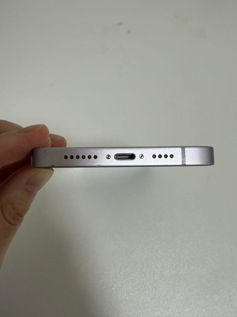 iPhone 14Plus 128GB バッテリー最大容量86% パープル