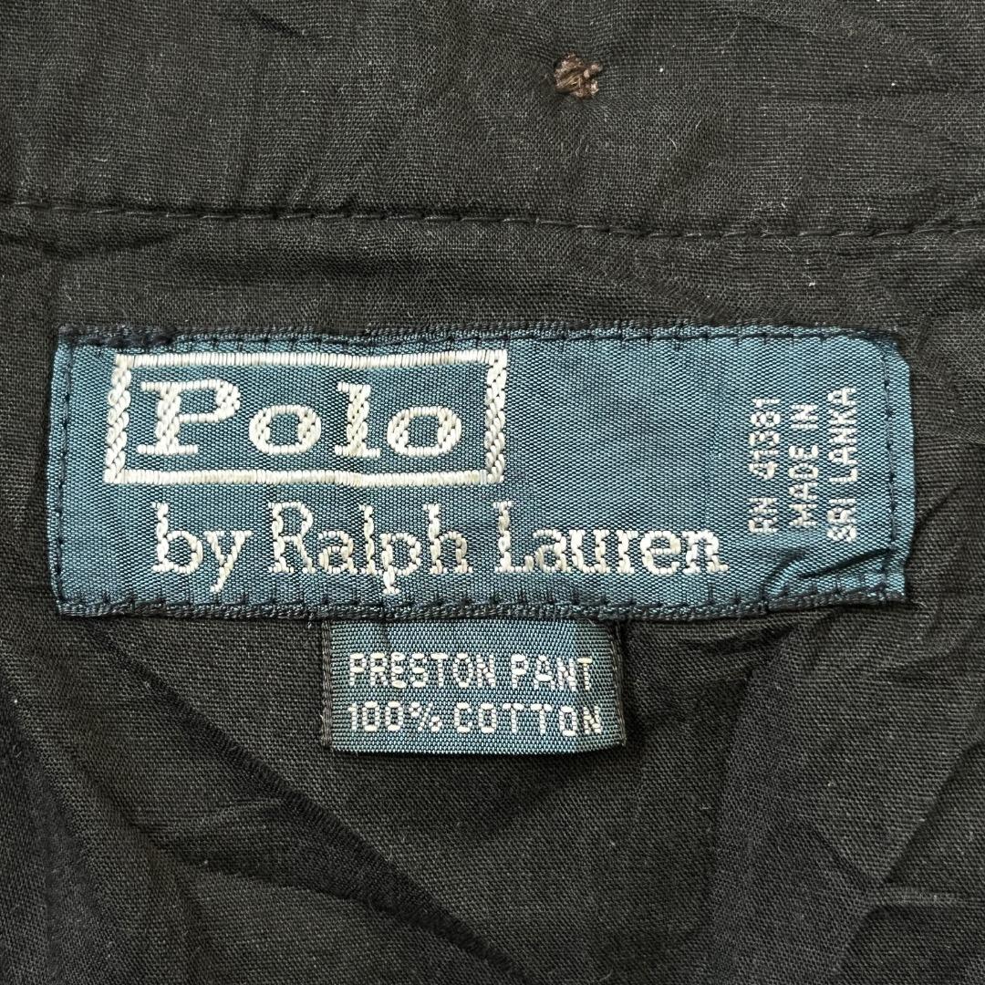 ポロバイ ラルフローレン W38 コーデュロイボトム チノパン 黒 18210