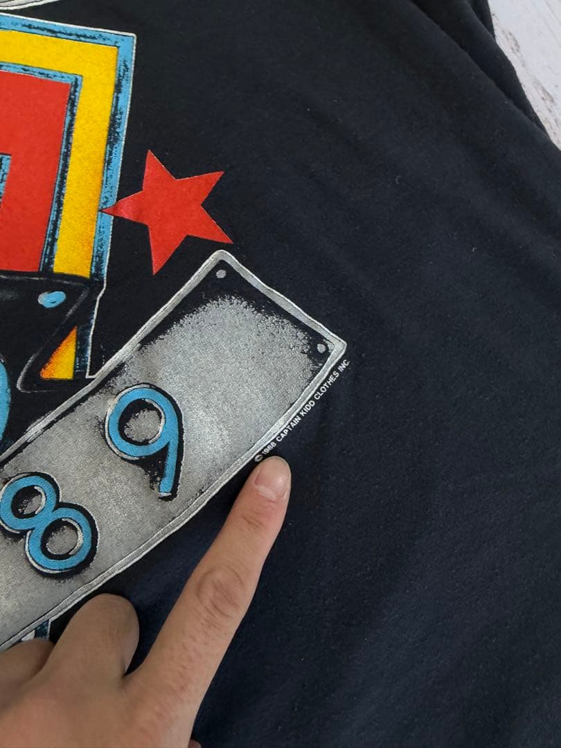 90s BON JOVI 1989 ツアーT シングル キムタク着用