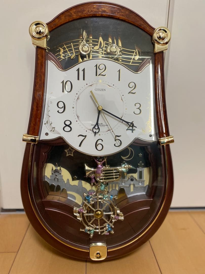 【完動品】CITIZEN リズム時計 パルミューズロンドB 4MN401