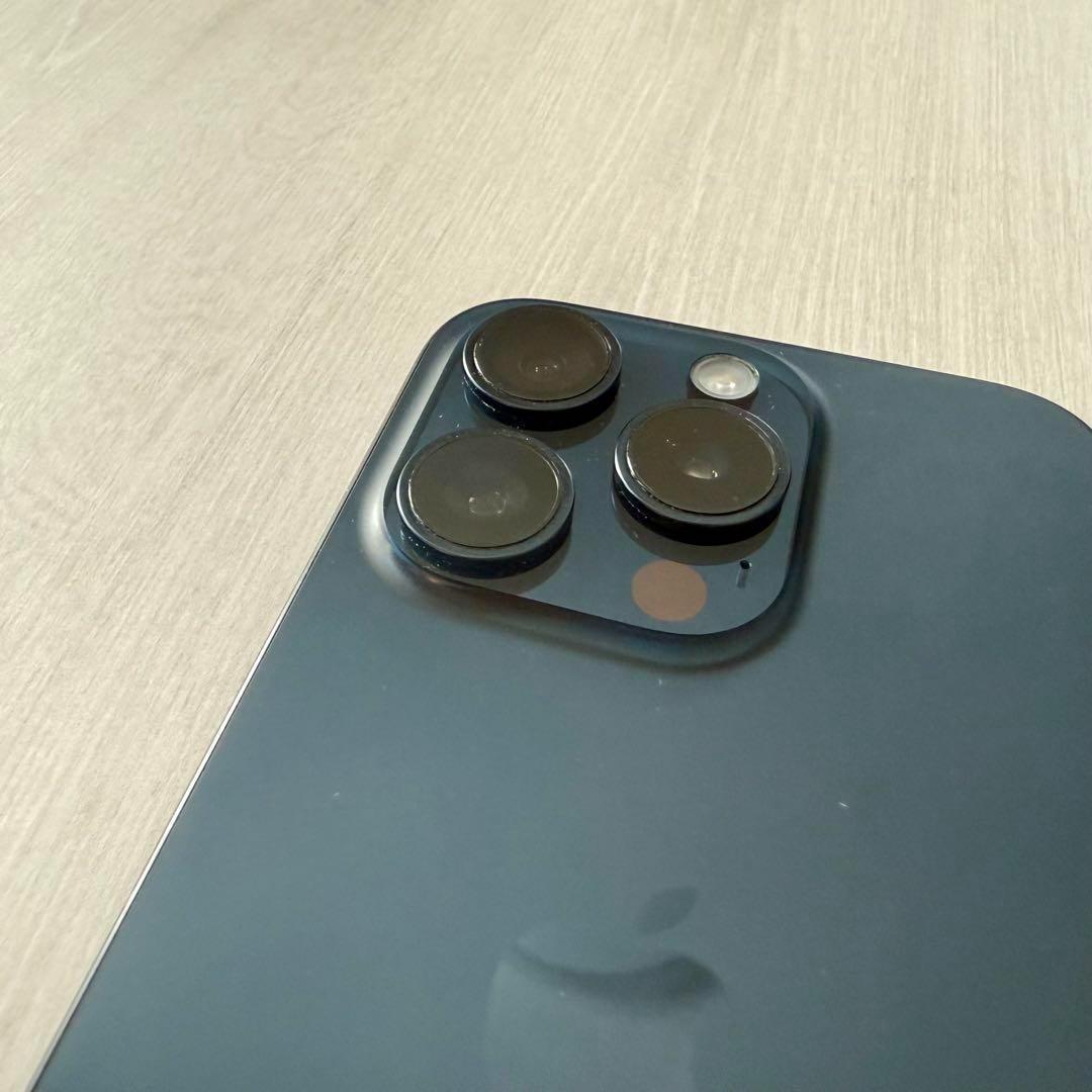 【本体＆箱】Apple iPhone 15 Pro ディープブルー 128GB