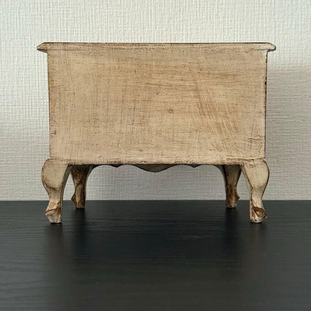 フランス　アンティーク　小物ケース　木製