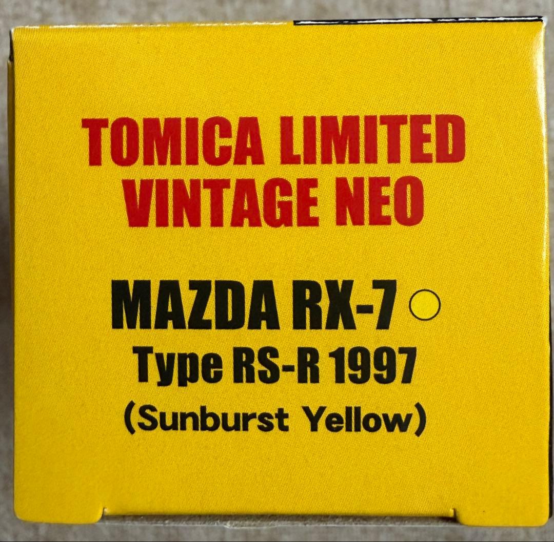 トミカリミテッドヴィンテージネオMAZDARX-7 Type RS-R 1997