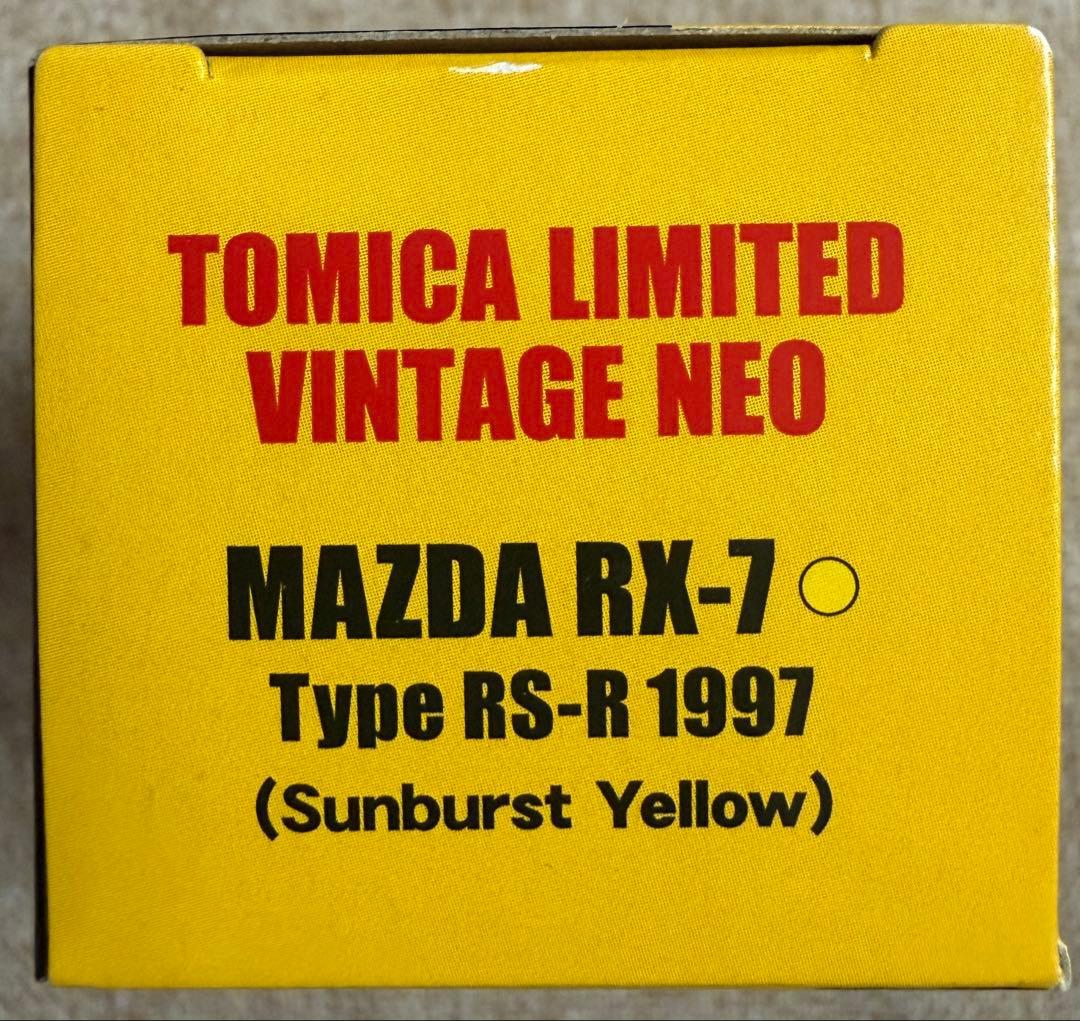 トミカリミテッドヴィンテージネオMAZDARX-7 Type RS-R 1997