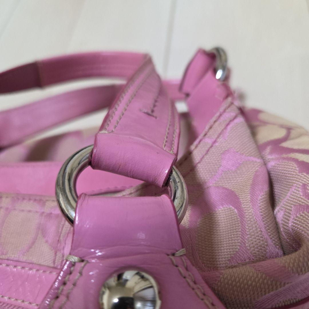 S*i様 COACH ピンク バッグ