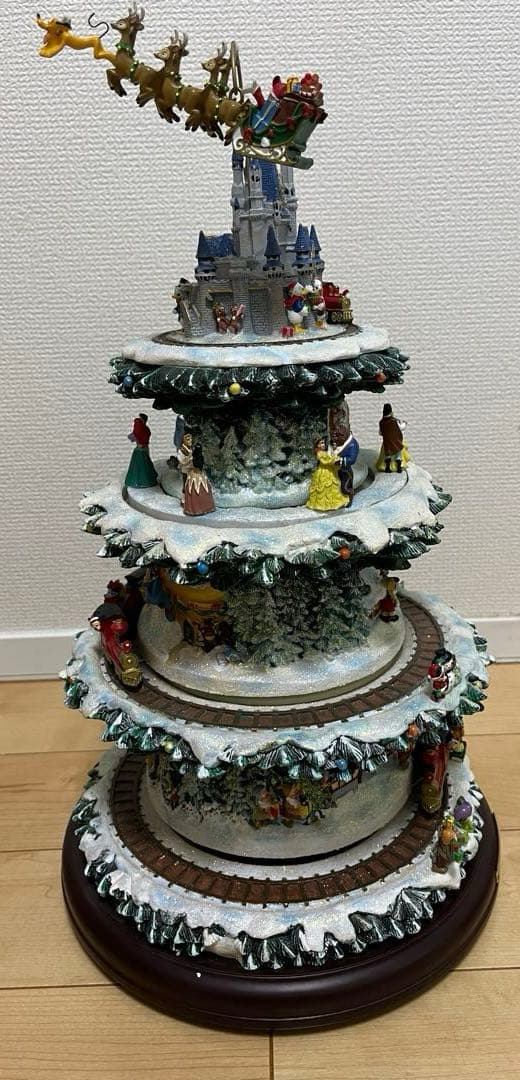 【動作確認済み】ワンダフル ワールドオブディズニー クリスマスツリーオルゴール