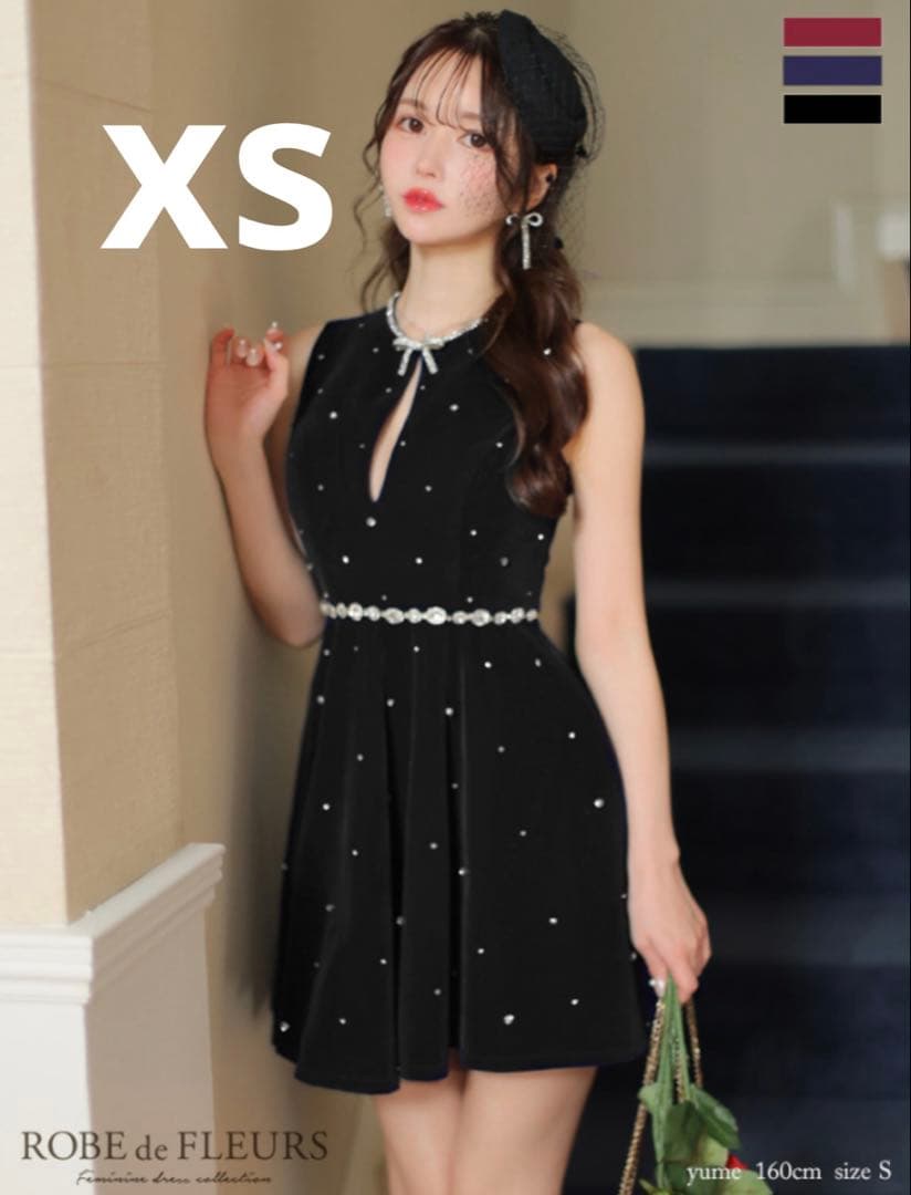 ROBE de FLEURS キャバドレス xs fm3613