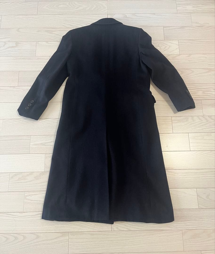 Aquascutum ダブルブレストチェスターコート　カシミヤ