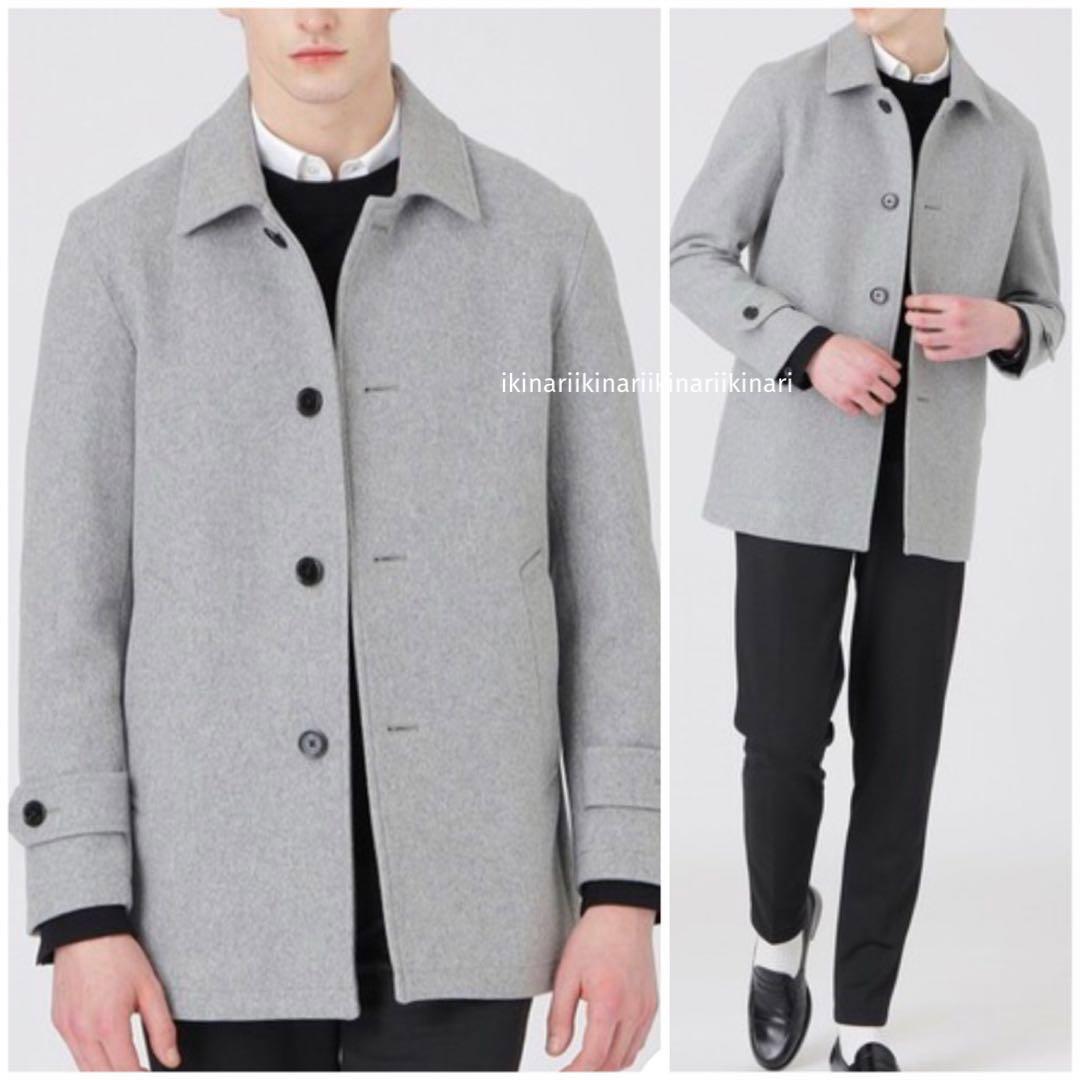 新品　ブラックレーベル　勝地 涼着用　上質なメルトンを使ったショートコートLL