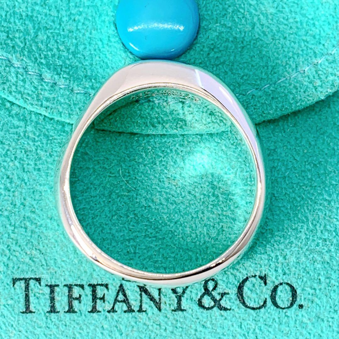 美品 ティファニー ナイフエッジ リング 約19号 シルバー925