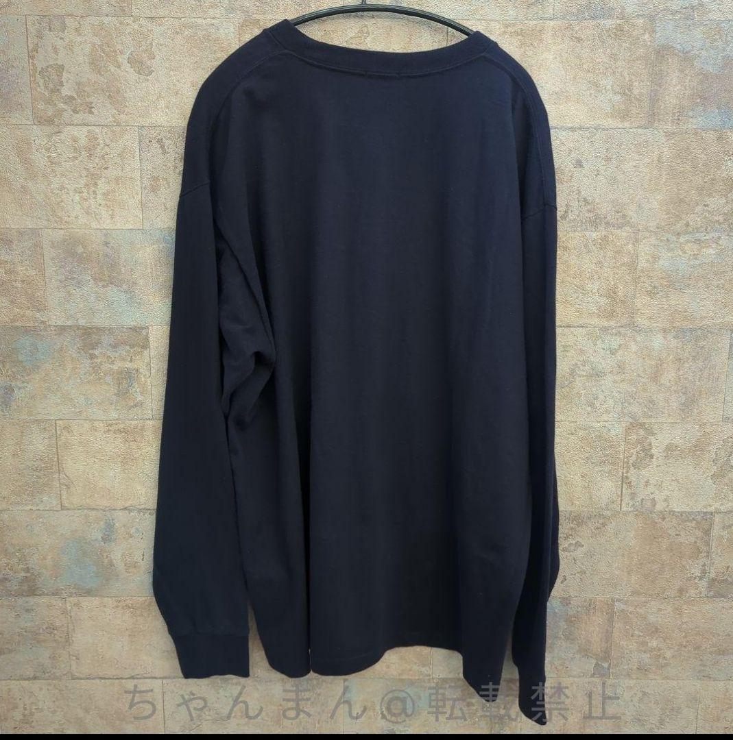 23SS COMOLI 空紡天竺長袖クルー コットンジャージ