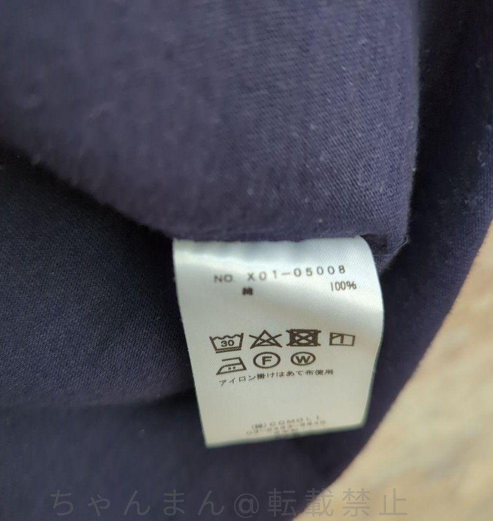 23SS COMOLI 空紡天竺長袖クルー コットンジャージ