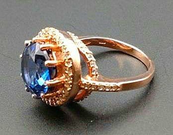 eriken20スリランカ産天然ロイヤルブルーサファイア SV925 指輪