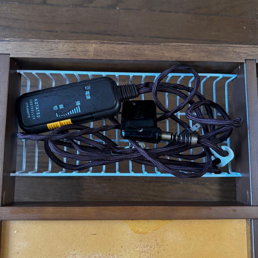 【ゆうちゃん】木製ガラストップ アジアンテイスト こたつテーブル