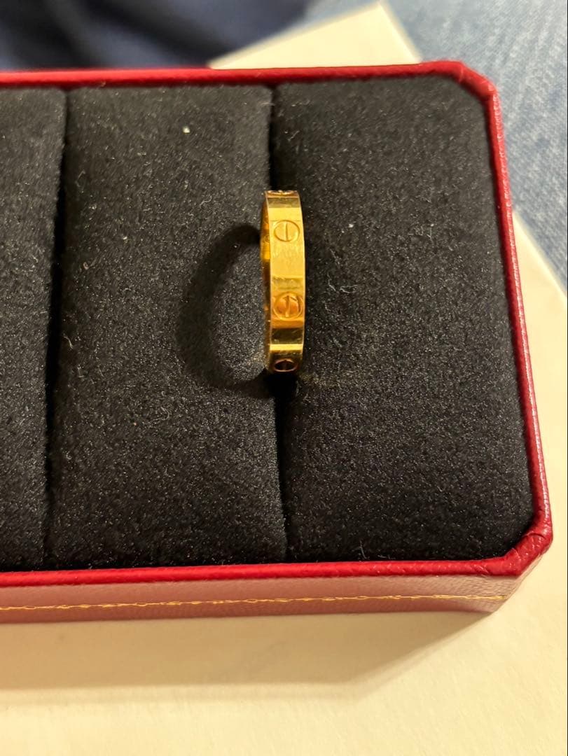 min様　Cartier ゴールドリング 58サイズ