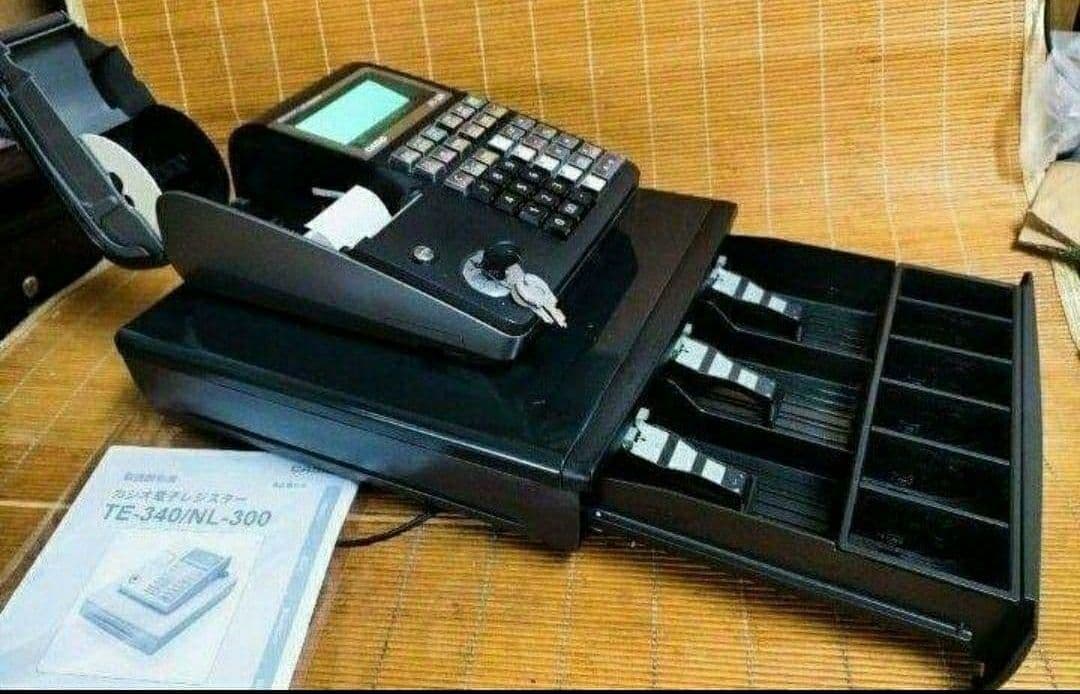 カシオレジスター　TE-340/NL300　フル設定無料　900040