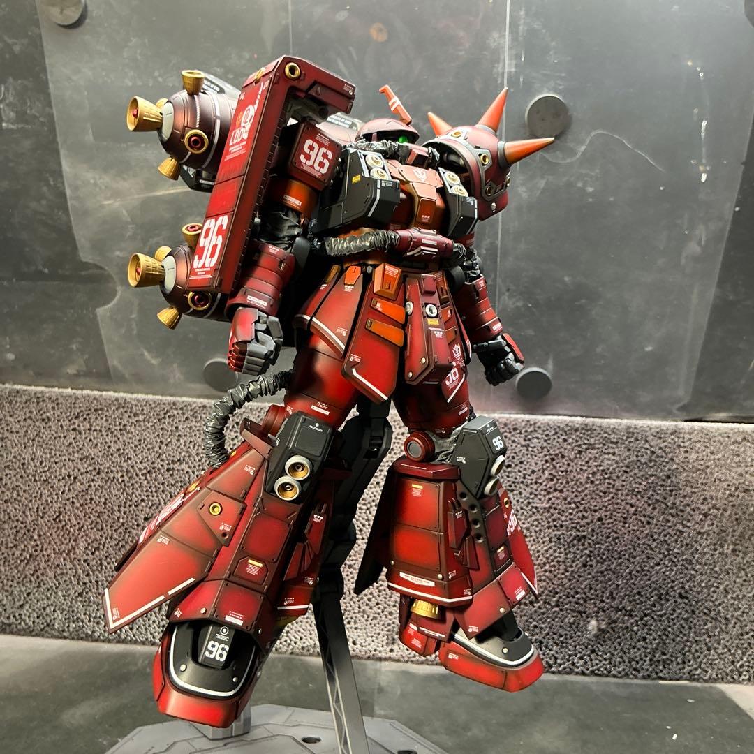 MG 1/100 高機動型ザク　サイコザク　ラストセッションVer 微改造全塗装