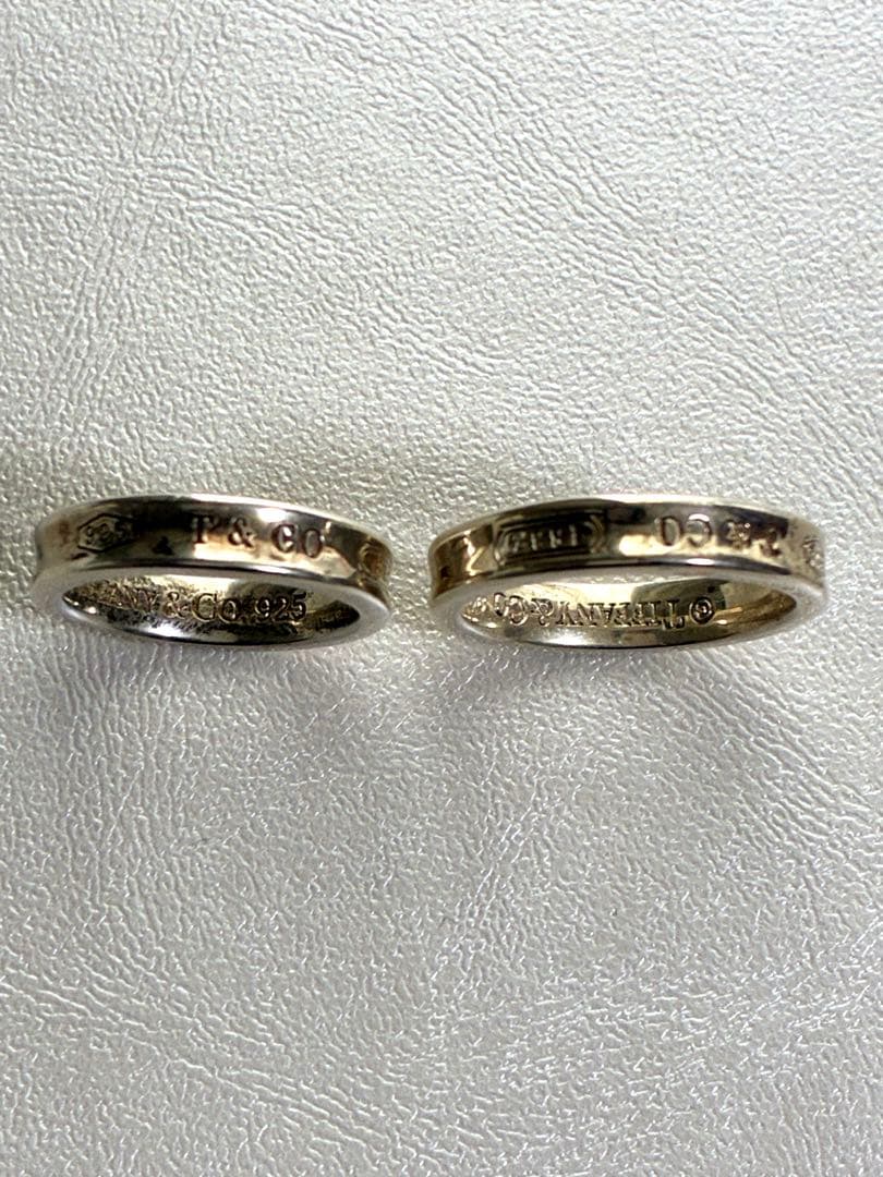 Tiffany&CO. 　リング　2個　1837 ナローリング　925