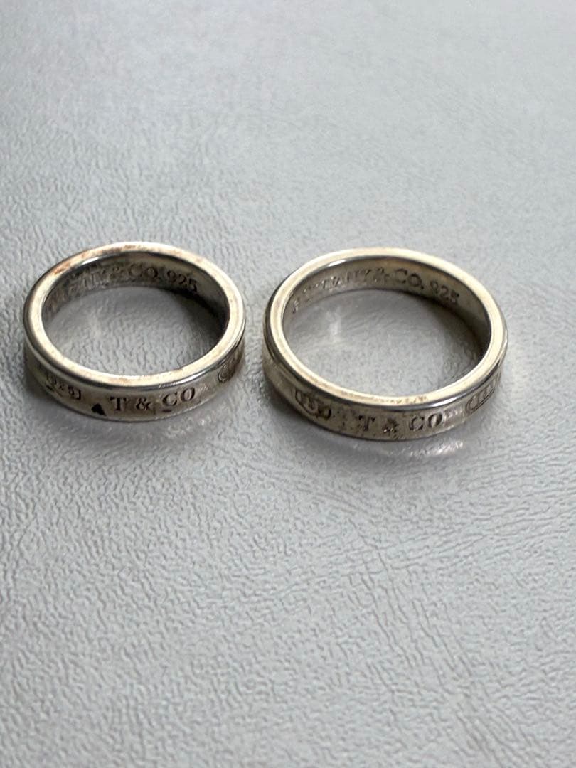 Tiffany&CO. 　リング　2個　1837 ナローリング　925