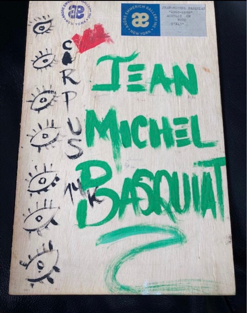 バスキア JEAN-MICHEL BASQUIAT 油絵 4