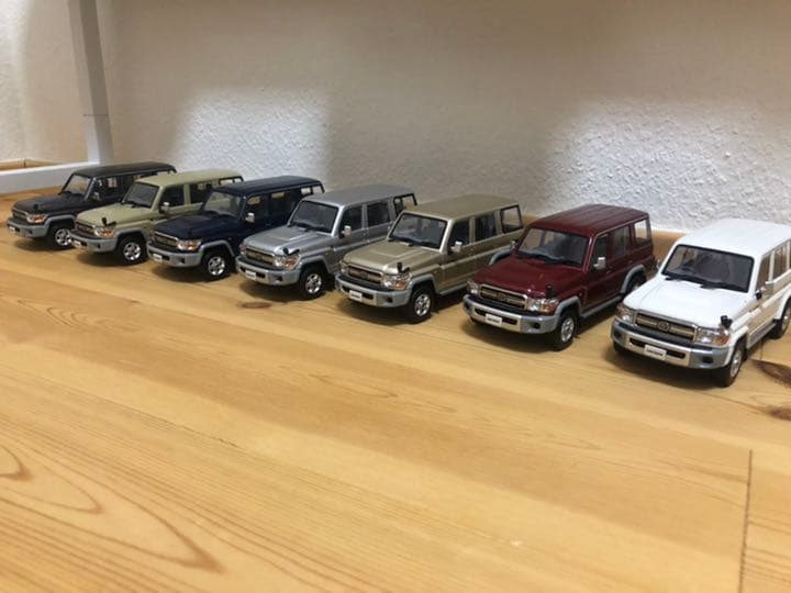 GRJ76K ミニカー　ランクル70