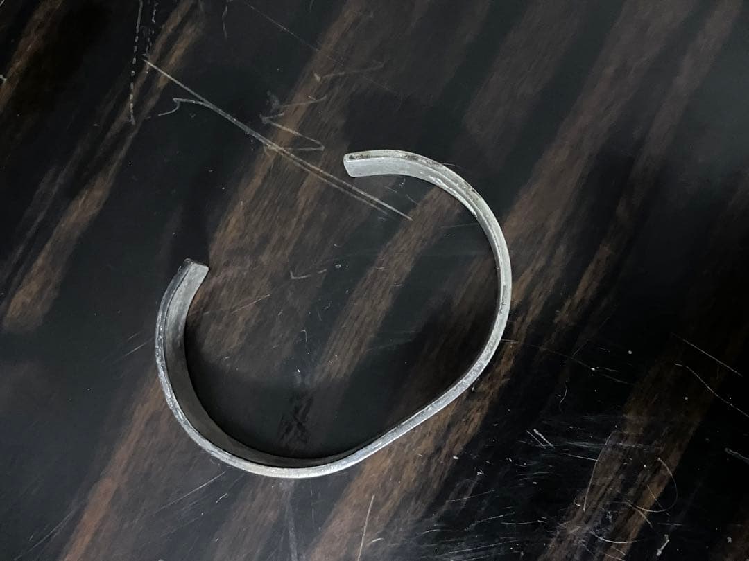 ARIZONA シルバーエングレーブカフブレスレット