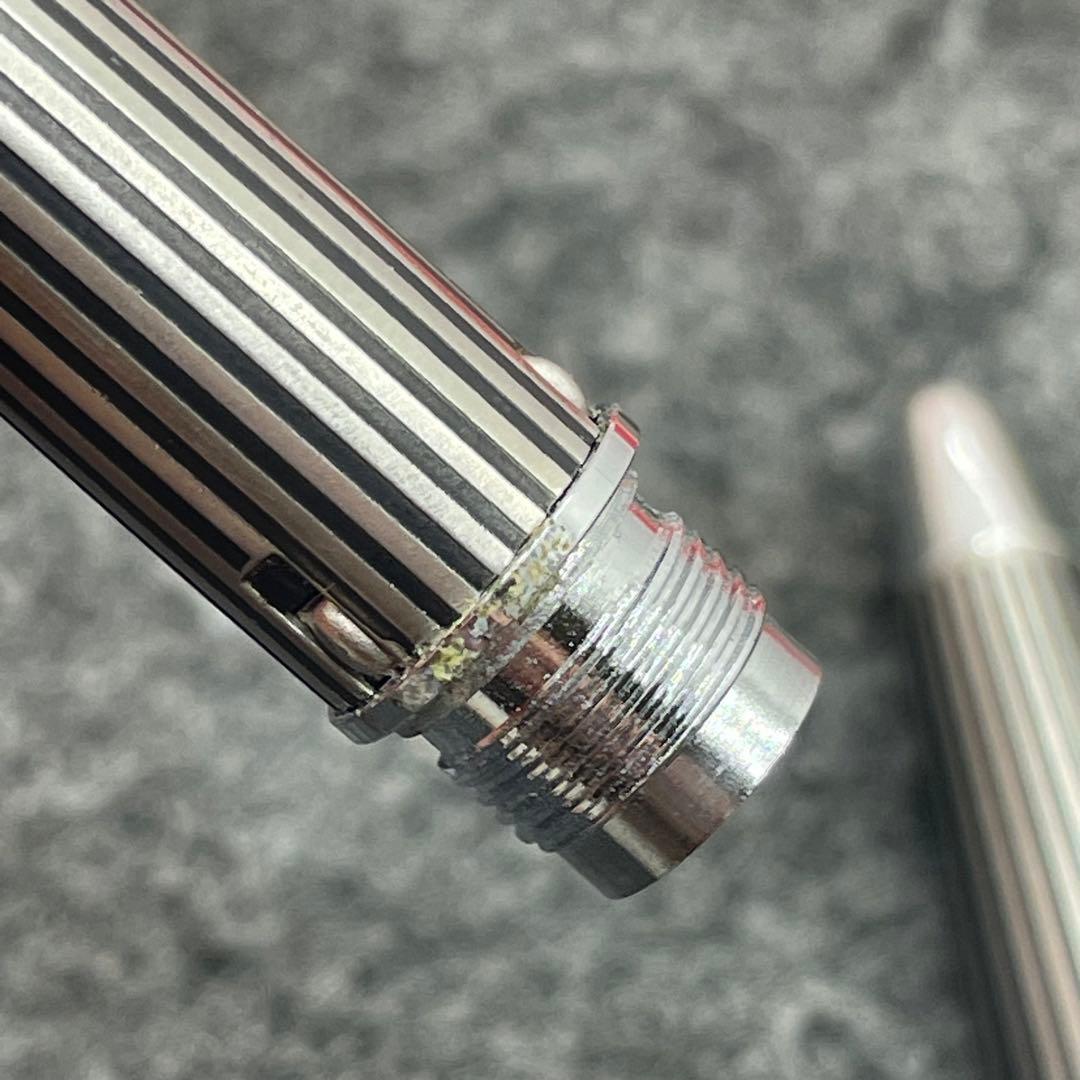 ★PE576□PILOT μ パイロット ミュー ストライプ 箱付き 万年筆