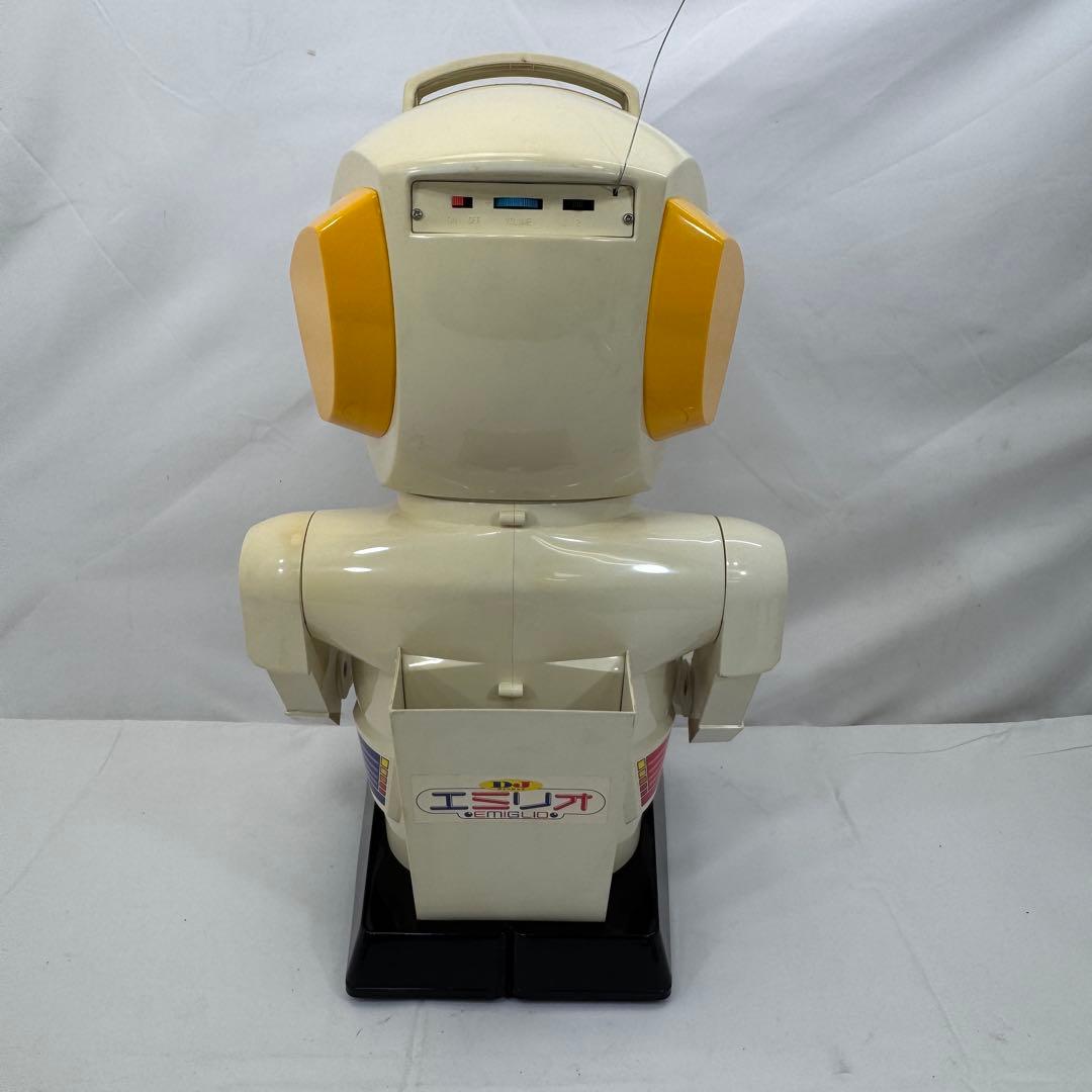 希少 昭和レトロ セガ ヨネザワ DJ エミリオ ラジコンロボット 外箱付稼働品