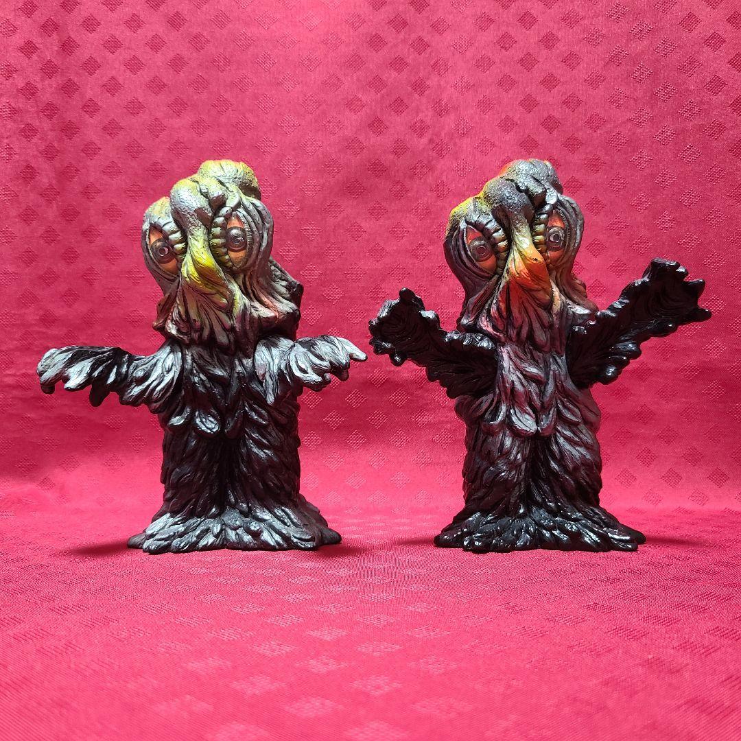 【ジャンク】 バンダイ ヘドラ ソフビ 2体 セット まとめ売り