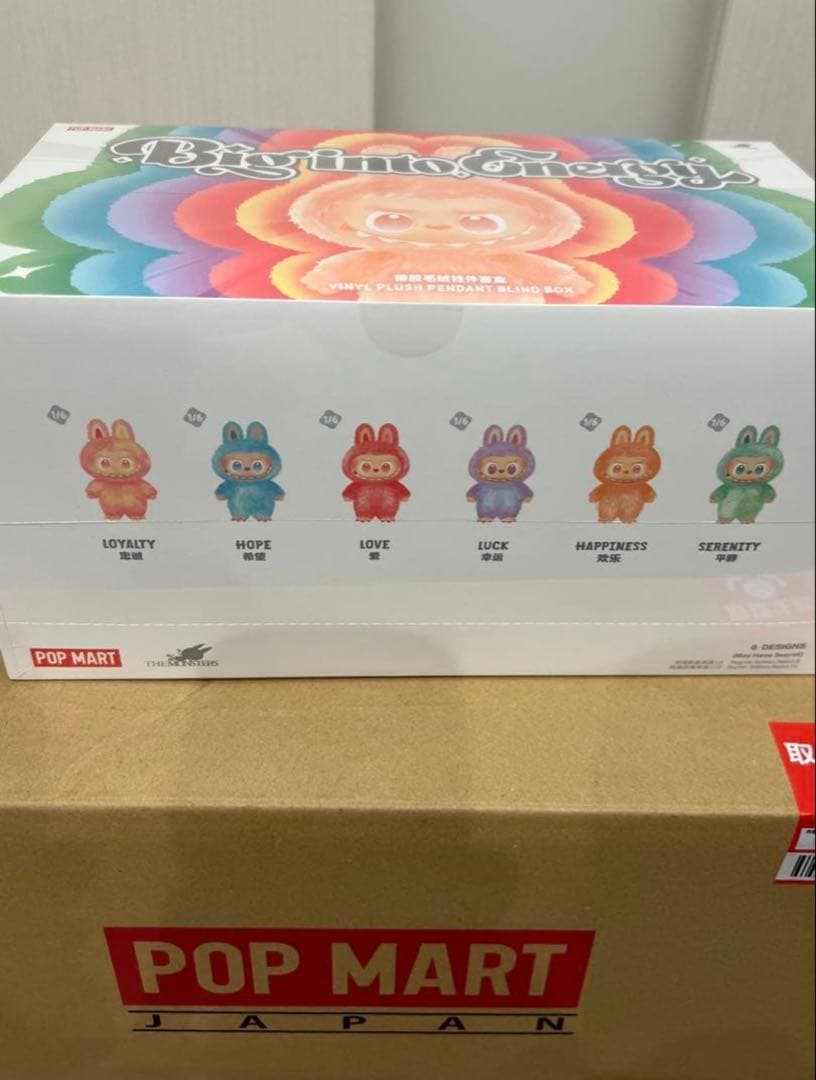 ヨ*ー様 【正規品未開封】ラブブBig into Energポップマート ラブブ